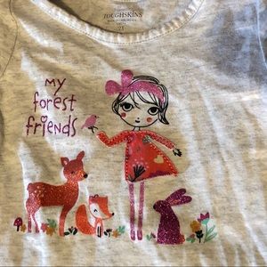Toughskins Matching Sets - 🦚3 for $10🦚2T glittery embroidered forest friend Toughskins Matching Sets - 🦚3 for $10🦚2T glittery embroidered forest friend